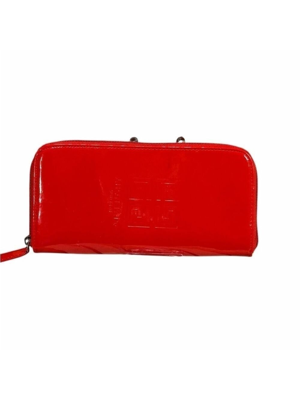 Givenchy Fuchsia Faux Leather Travel Wallet